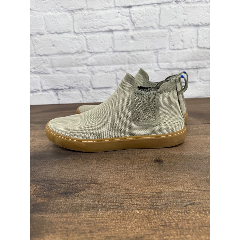 Rothy's The Chelsea Boot Knit Slip On Washable Classic Light Taupe Women's W9